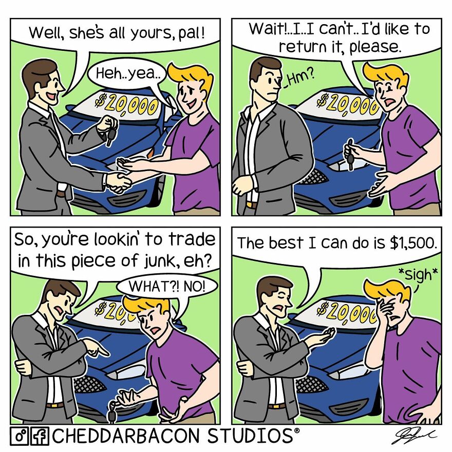 Ridiculously Funny Comics By ‘Cheddar Bacon Studios’(23 New Pics)