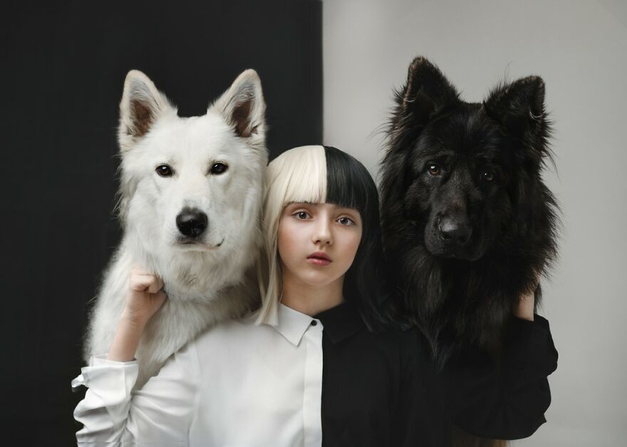 Photographer Creates Images To Highlight The Strong Bond Between Humans And Animals (44 Pics)