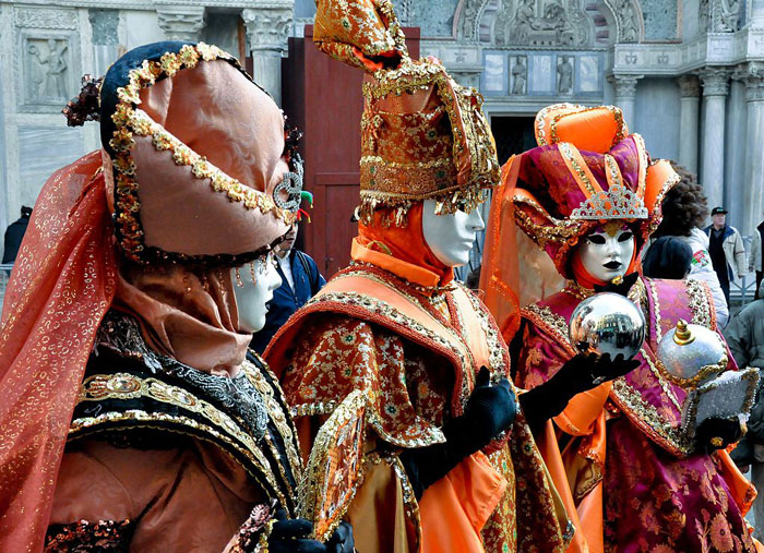Wear A Mask At Carnival In Venice