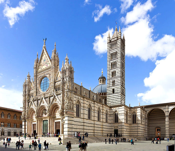 Siena Cathedral In Siena, Italy