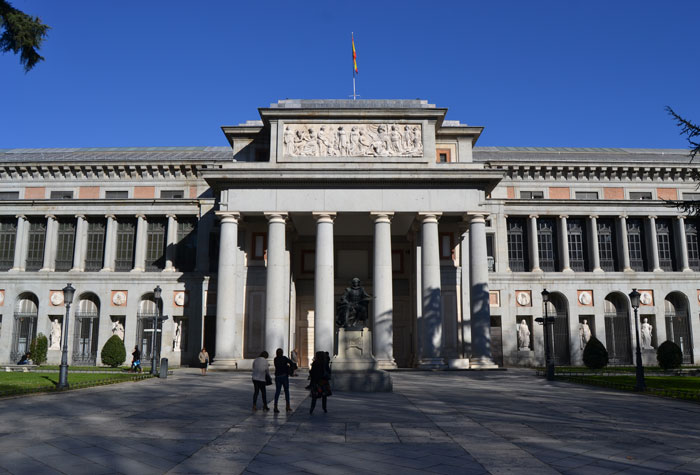 Museo Nacional Del Prado In Madrid, Spain