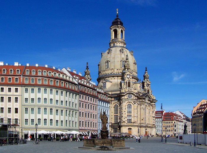 Neumarkt In Dresden, Germany