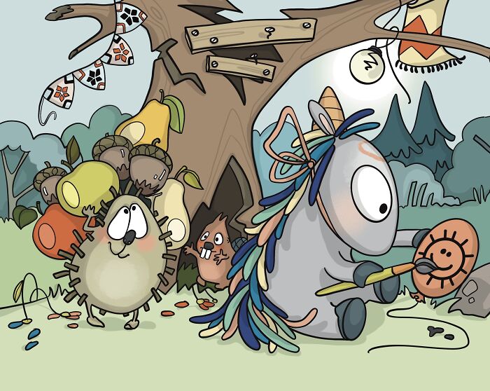 In This Tale Of Devastation, Cooperation, And Hope, I Portray The Terrors Of The World And The Unity Of The People In A Way Children Would Understand