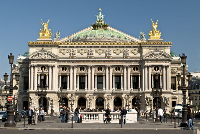 Palais Garnier In Paris, France