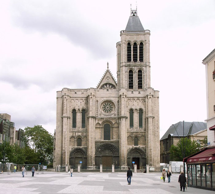 Basilica Of St Denis In Saint-Denis, France