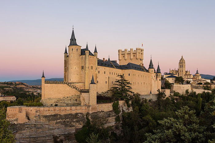 Alcázar Of Segovia In Segovia, Spain
