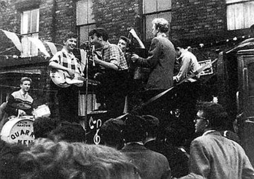 John And The Quarrymen Playing At A Church Fete, July 6, 1957