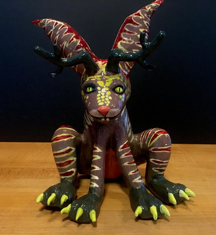 Jackalope By Calaveras Art (USA)