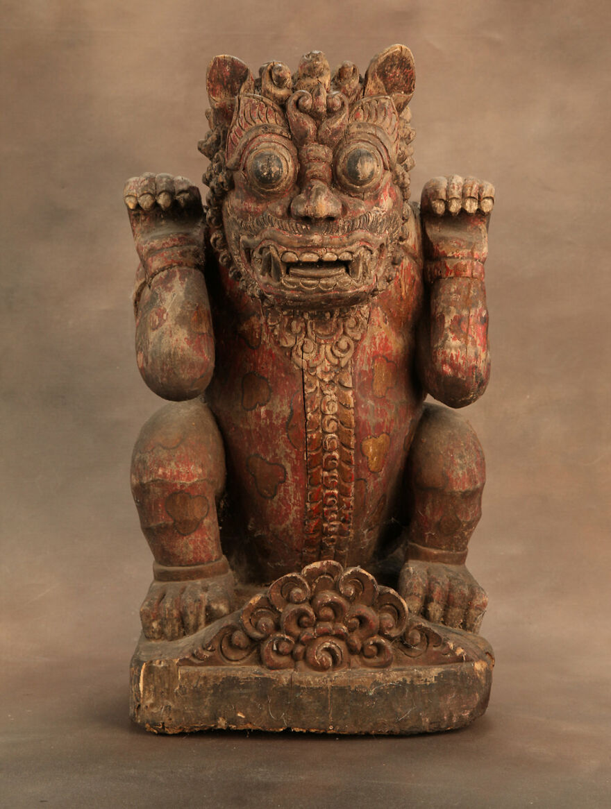 Singha Lion From Sir Raffles Art & History (Probably Indonesia)
