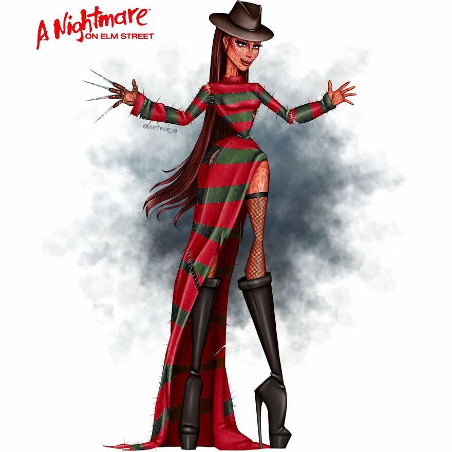 Freddy Krueger From A Nightmare On Elm Street