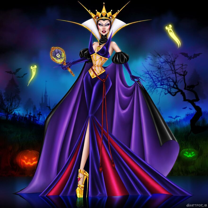 The Evil Queen From Snow White And The Seven Dwarfs