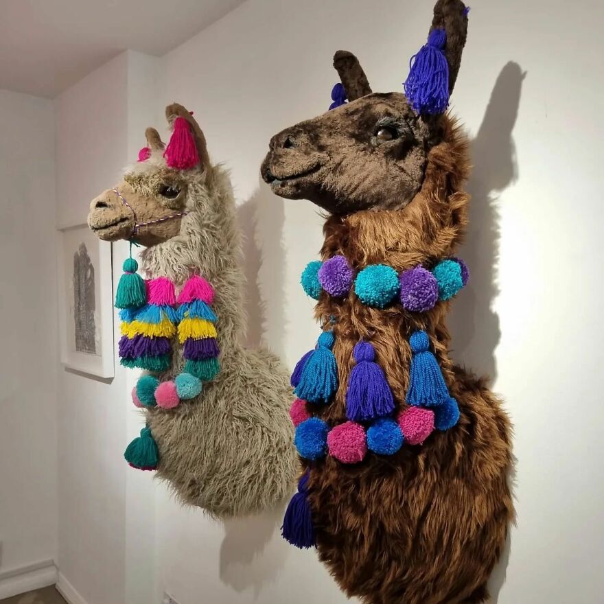 Artist Turns Cardboard And Other Discarded Materials Into Stunning Lifelike Animal Sculptures