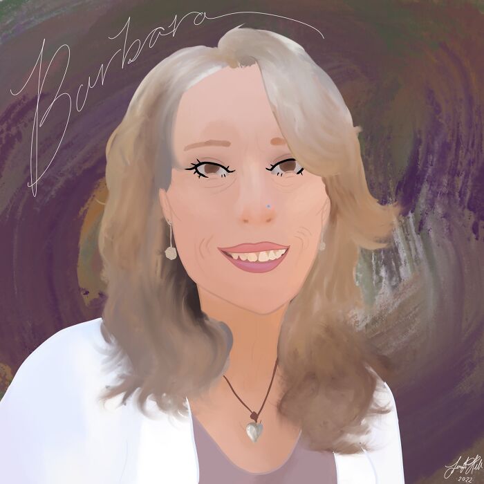 I Recently Drew A Portait Of My (Now Late) Grand-Aunt Before She Passed Last Week. This Is The First Digital Portrait I’ve Made, And While There Are Problems With It, I’m Happy With How It Came Out
