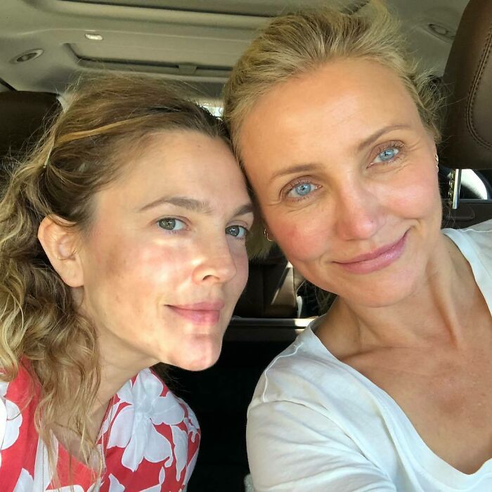 When Drew Barrymore And Cameron Diaz Got Together For A Sunny Selfie, And Reminded Us To Always Wear Our SPF