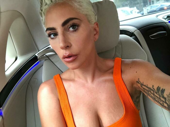 When Lady Gaga Shared This Selfie And Let Her Stretch Marks Take Center Stage