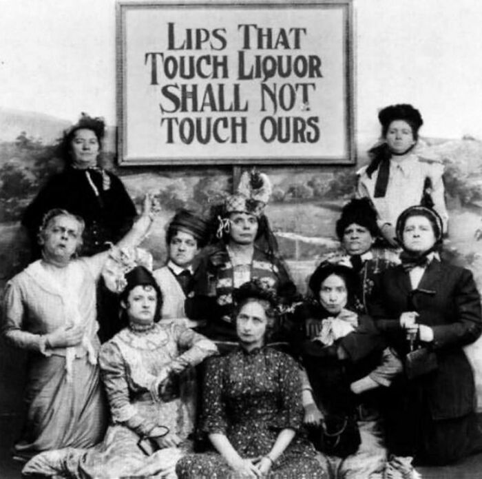 Women Campaigning Against Alcohol Consumption In The Late 1800’s