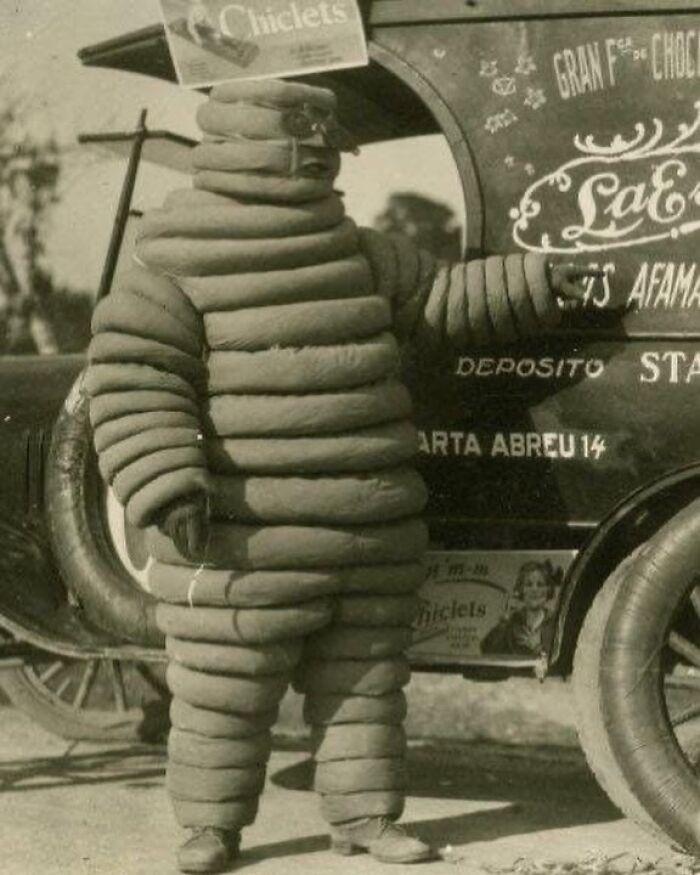The Original Michelin Tire Man, 1926