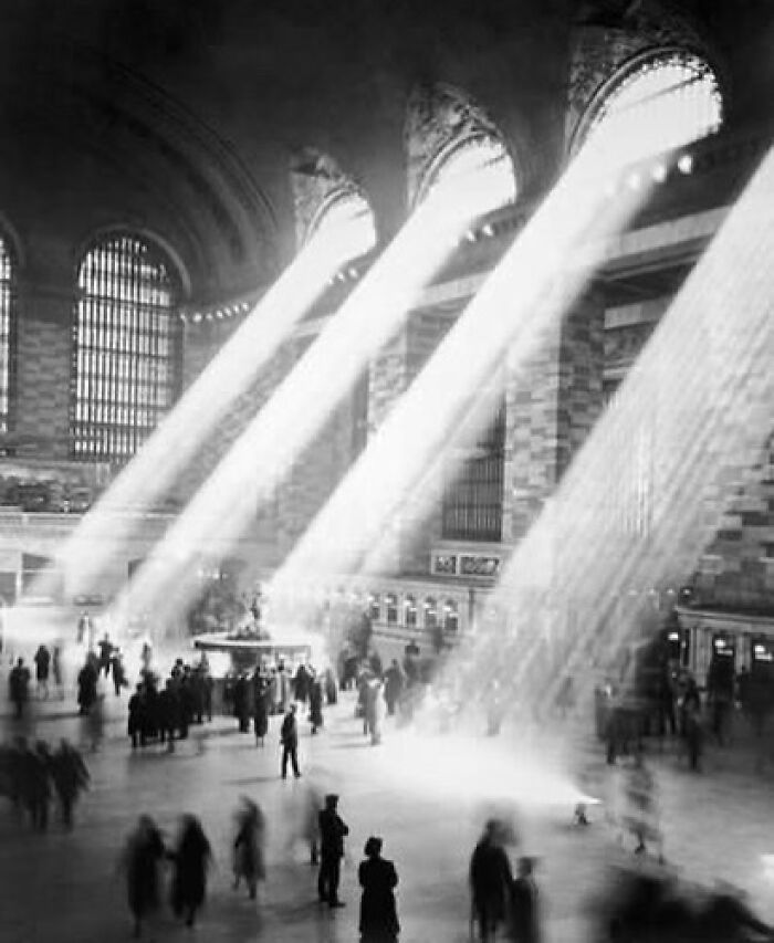 Sunbeams In Grand Central Station