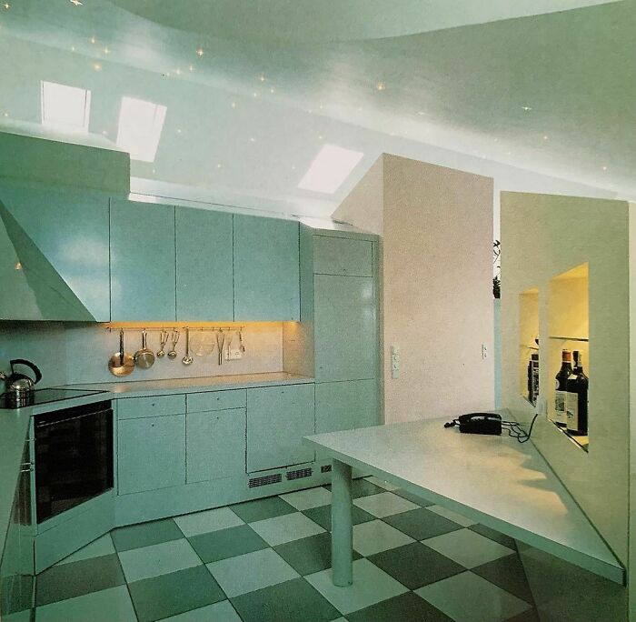 Nspired By His Homeland, Italian Born Designer Danilo Silvestrin Devised For His Munich Client A Star-Crowned ‘Bel Gioco So Tetti’ - A Fine Play Of Roofs. The Diffuse White Glow From The Windows Merges With The Warmer Light From The Baseboard Horizon. Rooms By Design - Thames And Hudson 1989