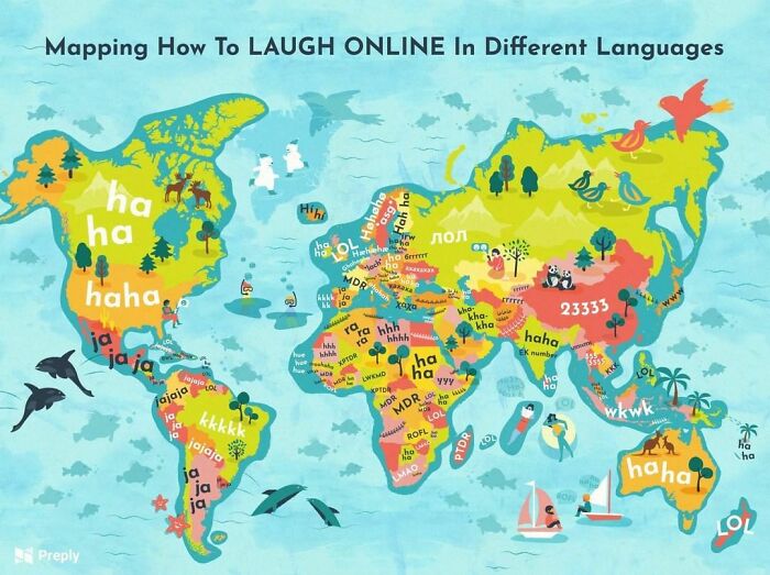 Expressing Laughter Around The World: This Is How To Laugh Online In 26 Languages