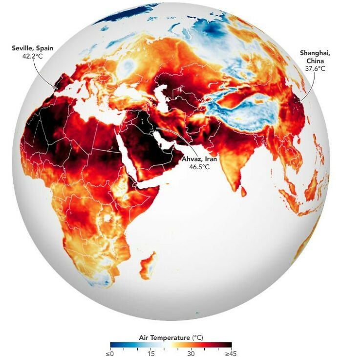 Heatwaves And Fires Scorch Europe, Africa, And Asia In Summer 2022