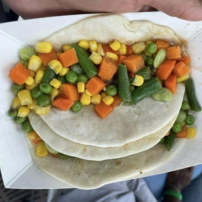Bought A “Veggie Taco”