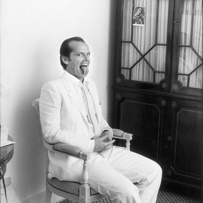 Jack Nicholson Photographed By Simon Michou At Cannes, 1981