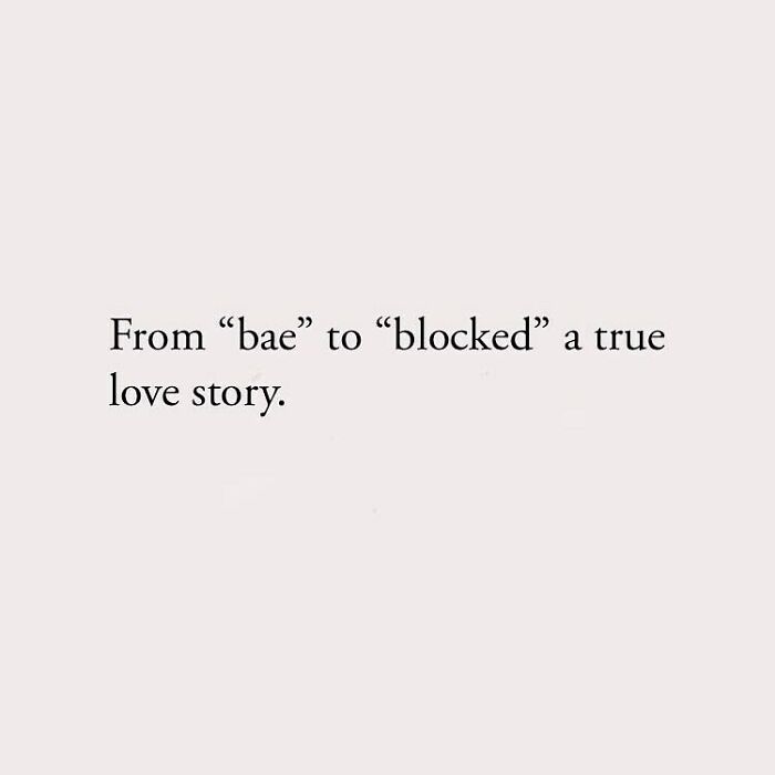 From "bae" to "blocked" a true love story.