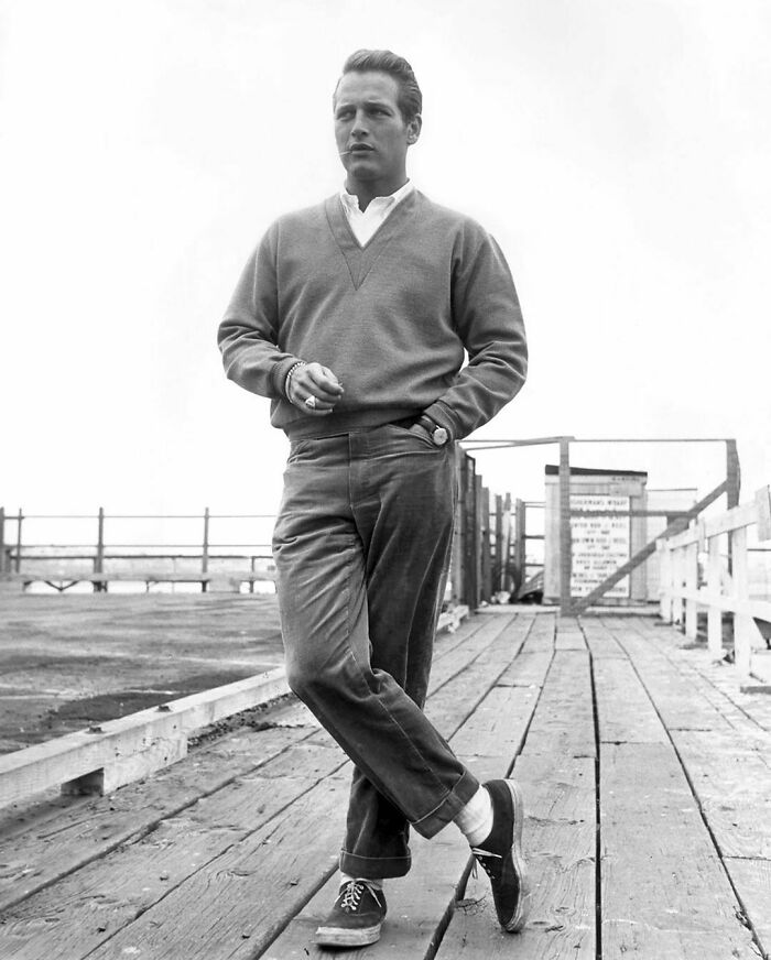 Paul Newman Visiting Long Island, New York, 1958. Photos By John Kobal