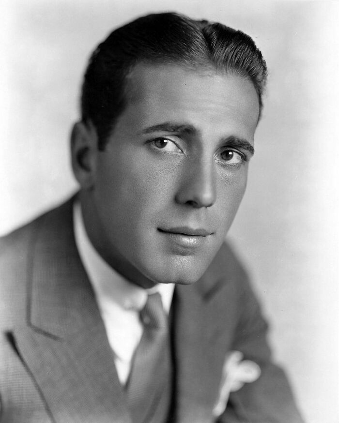 "No soy guapo. Solía serlo, pero ya no", reflexionó una vez el actor Humphrey Bogart