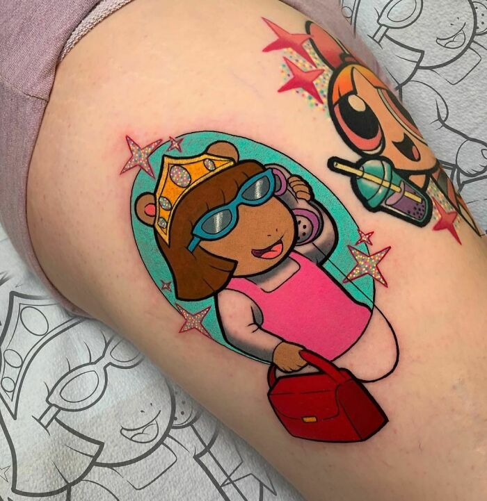 Dora Winifred "D.W." Tattoo
