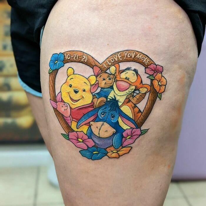 Winnie The Pooh Tattoo