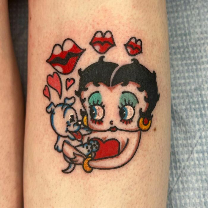 Betty Boop Tattoo