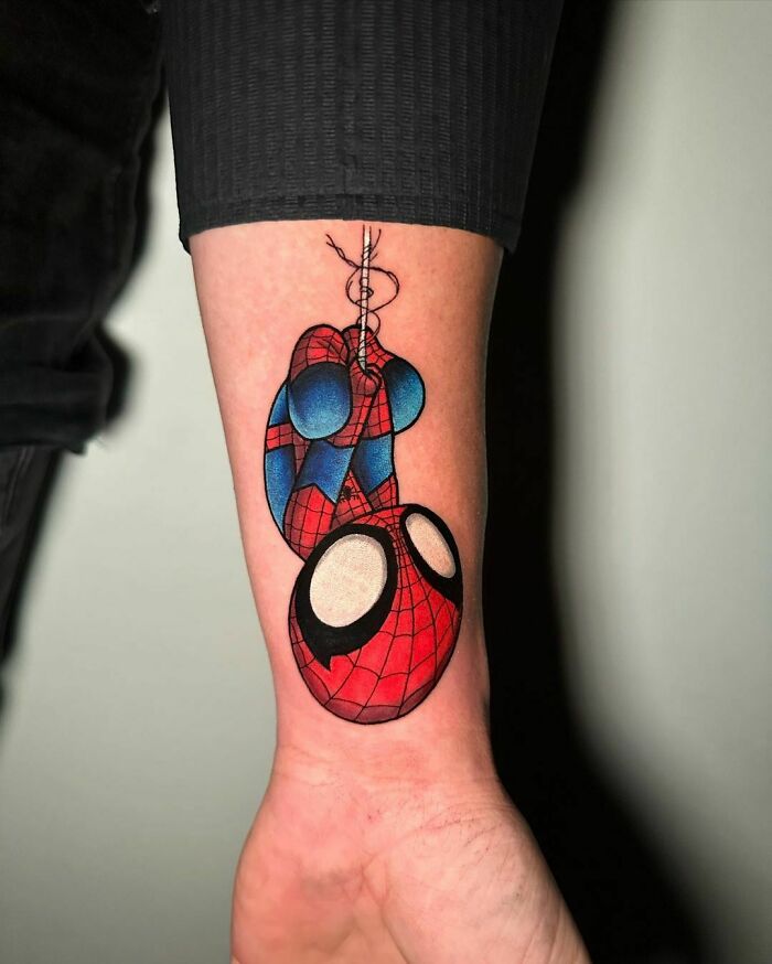 Spiderman tattoo by Adrian Bascur  Post 21909