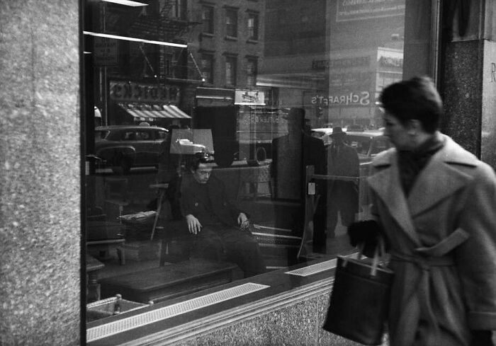 James Dean People Watching In New York, 1955. Photographer And Friend, Dennis Stock, Later Recalled His Memories From That Day