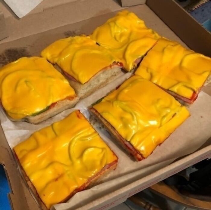 Actual Pizza A Follower Ordered