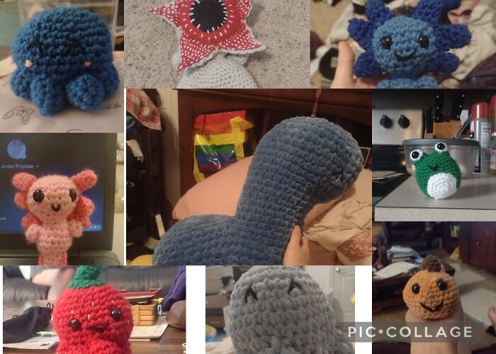 I Crochet All Of These And I Think They're Pretty Cool
