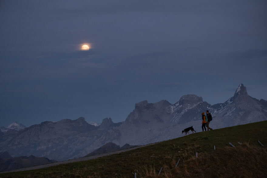 An Evening Walk At The Fronalpstock In Schwyz