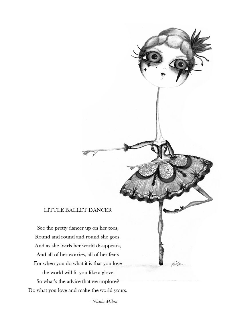 I Draw Steampunk Gothic Characters And Write Poems That Tim Burton Fans Will Adore