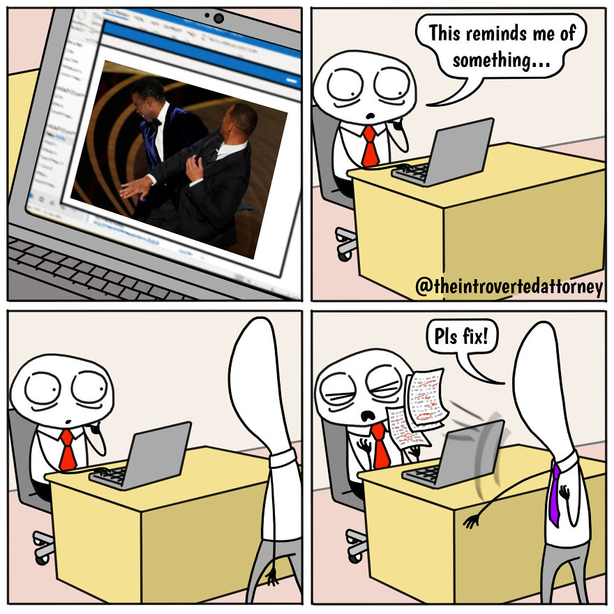25 Comics Drawn By A Disgruntled Lawyer That Anyone With A Corporate Job Can Relate To