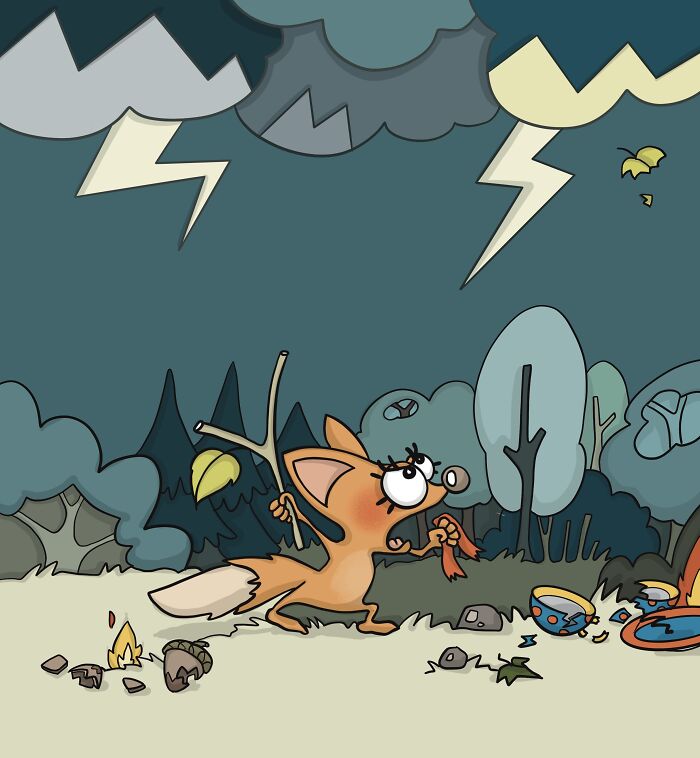 In This Tale Of Devastation, Cooperation, And Hope, I Portray The Terrors Of The World And The Unity Of The People In A Way Children Would Understand