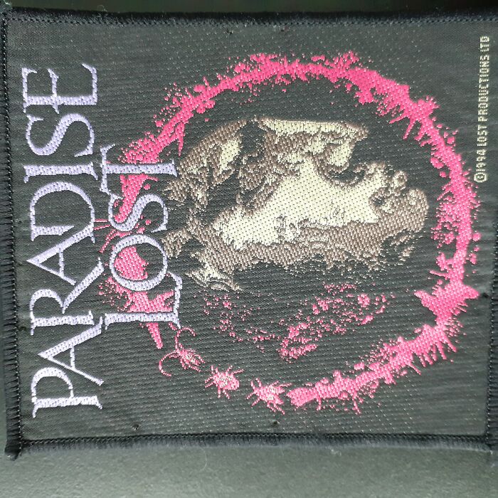 Paradise Lost Patch ... Been Treasuring It Forever Without Using