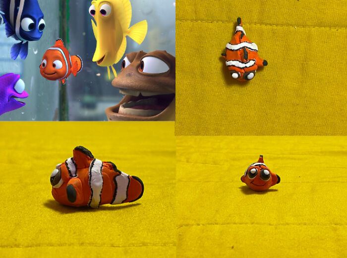 I Made Cute Claydoh Creations Of Cartoon Characters (Mostly Pixar) (Six Pics)