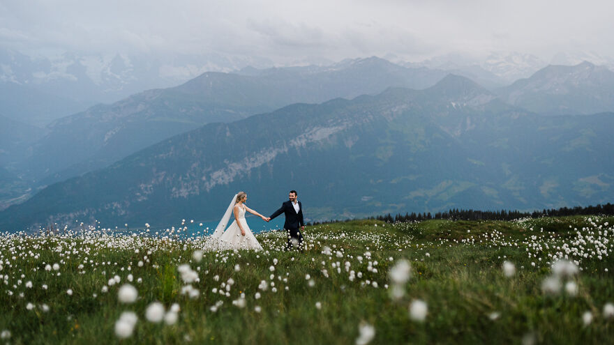 Mountain Top Elopement On The Summer Solstice