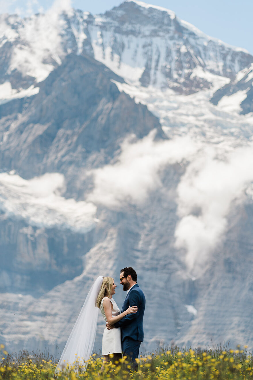 Getting Married Among Glaciated Peaks