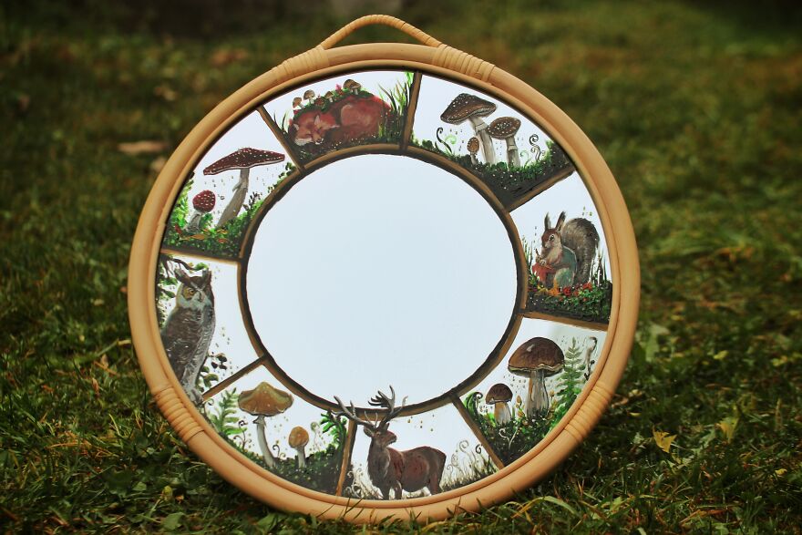 Enchanted Forest Themed Mirror