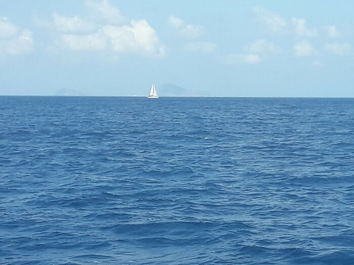 The Open Sea. I Find It So Calming... Photo Taken In Santorini