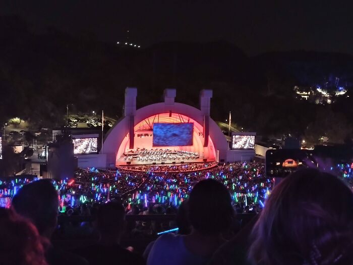 Went To The Hollywood Bowl This Past Summer To See John Williams In Concert. Over Half The Audience Had Lightsabers