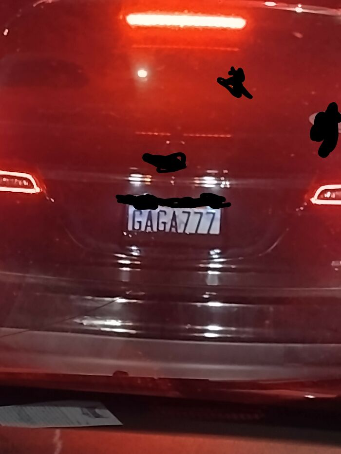 Saw This License Plate (Edit Photo For Privacy)
