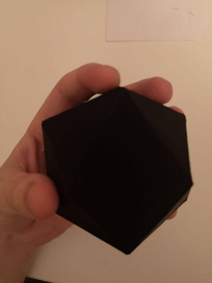 A Black Icosahedron